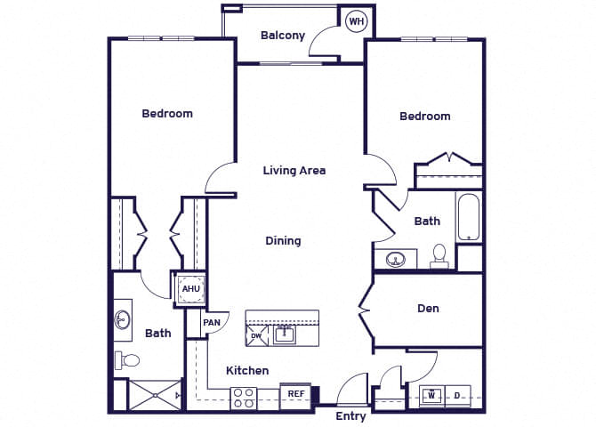 Suite A Floorplan
